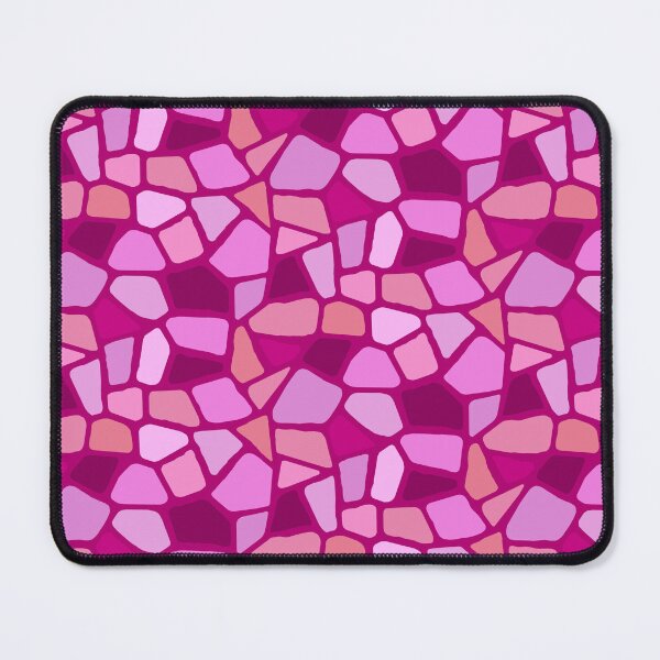Item preview, Bright Pinks Mosaic wallpaper tile pattern designed and sold by Sharilea.