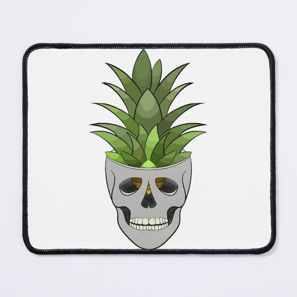 Item preview, Pineapple in skull designed and sold by yenniverdesign.