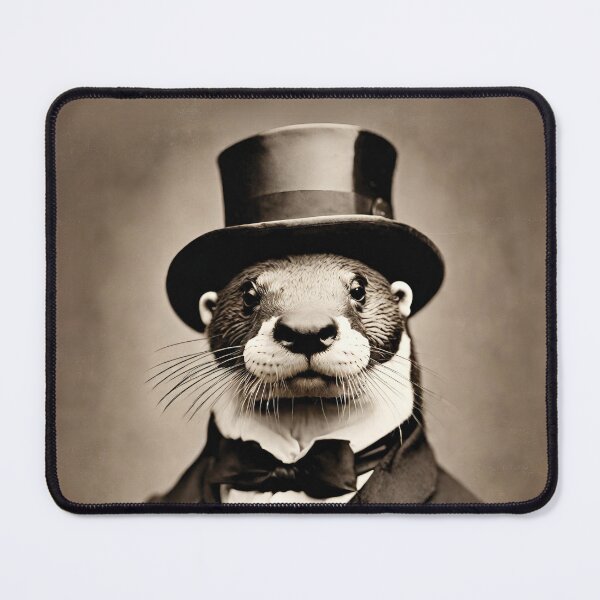 Item preview, Otter Portrait Victorian Artistic Gift Fashion Animal designed and sold by popanato.