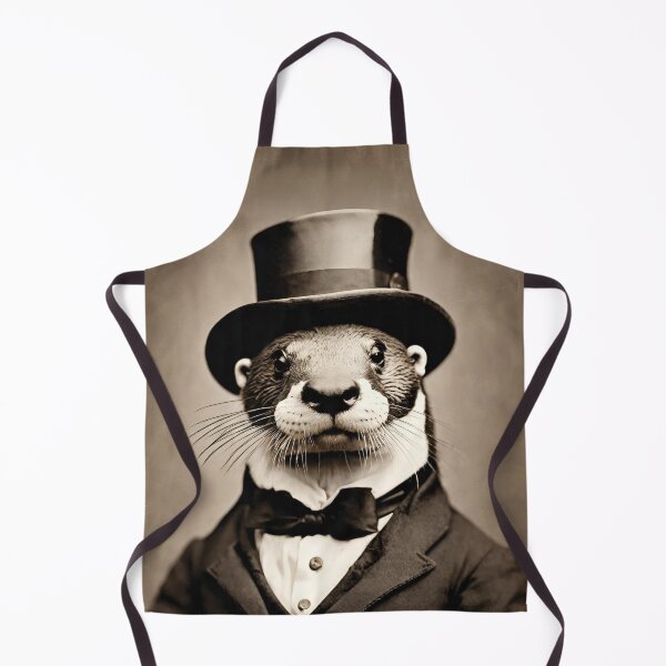 Item preview, Otter Portrait Victorian Artistic Gift Fashion Animal  designed and sold by popanato.