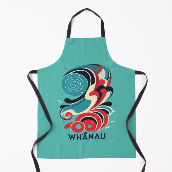 Item preview, Whānau, Waves, NZ Flag, Family designed and sold by UrbanGraphixs.