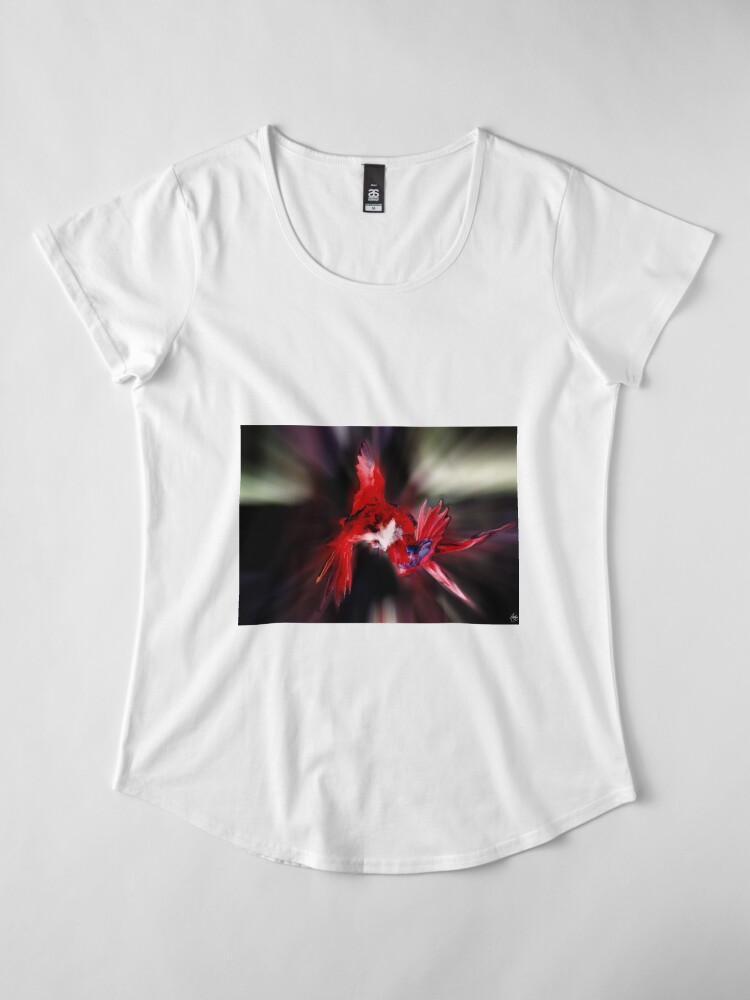 Alternate view of Lories Dance Premium Scoop T-Shirt