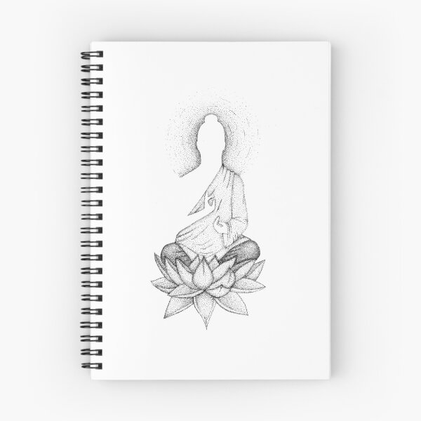 Item preview, Pointillist Buddha designed and sold by SolanaBlantz.