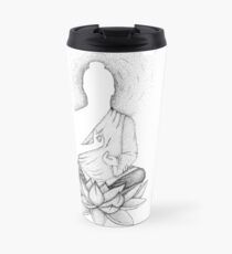 Pointillist Buddha Travel Mug