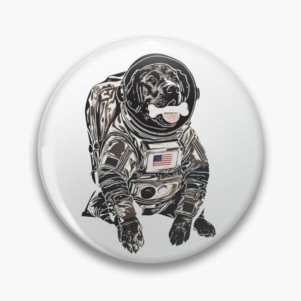 Item preview, Space Dog Stickers Galactic Wonders Vibrant Space and Planet Sticker Collection Alex designed and sold by UncleFizziwigs.