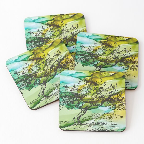 Item preview, Leaves Fall Alcohol Ink designed and sold by Aeressdesigns.