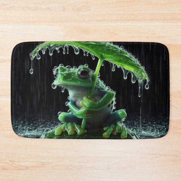 Item preview, Wet tropical tree frog designed and sold by Bevlea Ross.