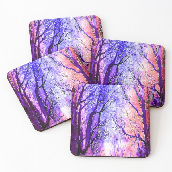 Item preview, Mystical Trees in Purple designed and sold by Linda Callaghan.