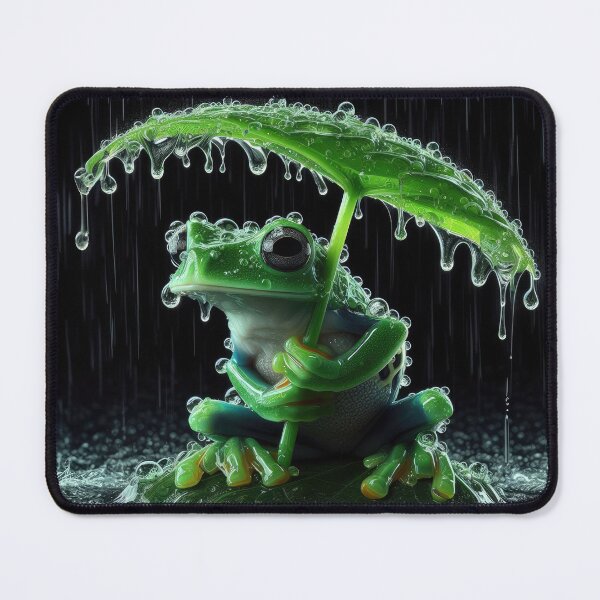 Item preview, Wet tropical tree frog designed and sold by Bevlea Ross.