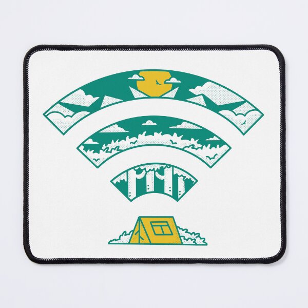 Item preview, Wild and free, just like the Wi-Fi in the forest. designed and sold by Artthree.