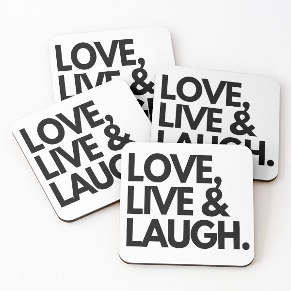 Item preview, love, live & laugh designed and sold by bubblevixen.