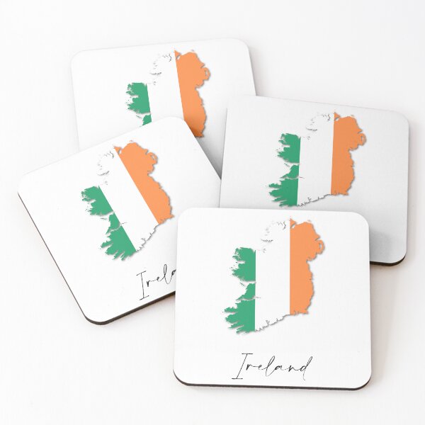 Item preview, Ireland Country Map and Flag Dublin Europe designed and sold by dk-design85.