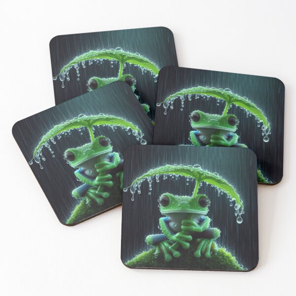 Item preview, Raining Frogs designed and sold by Bevlea Ross.