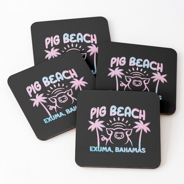 Item preview, Sun, Sand, and Swine: Your Dream Vacation to Pig Beach in Exuma, Bahamas! Make a Splash with the Pigs – Your Ultimate Bucket List Adventure!  designed and sold by Sun Sand & Sea Art.