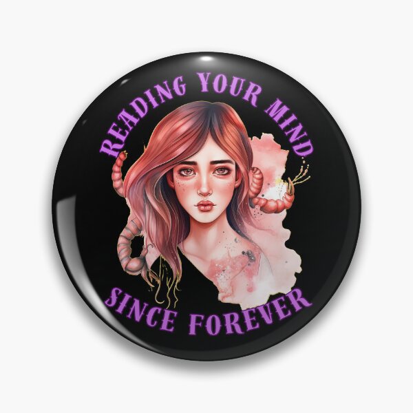 Item preview, Reading Your Mind Since Forever. scorpio horoscope designed and sold by ZodiacWonders.