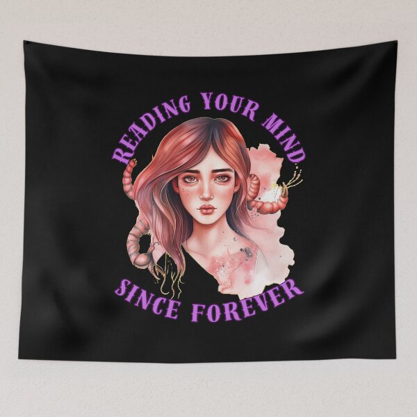 Item preview, Reading Your Mind Since Forever. scorpio horoscope designed and sold by ZodiacWonders.