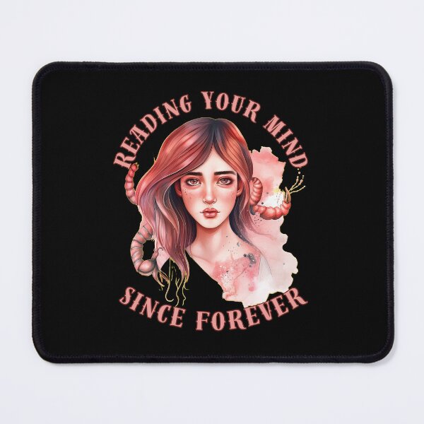 Item preview, Reading Your Mind Since Forever. scorpio zodiac sign designed and sold by ZodiacWonders.
