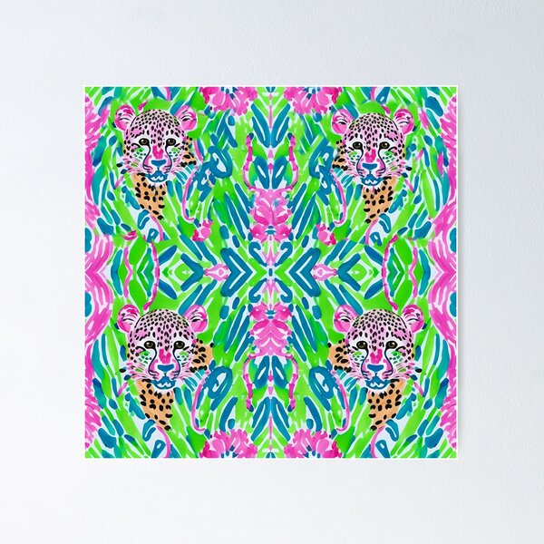 Item preview, Preppy cheetah in a high grass  designed and sold by SophieClimaArt.