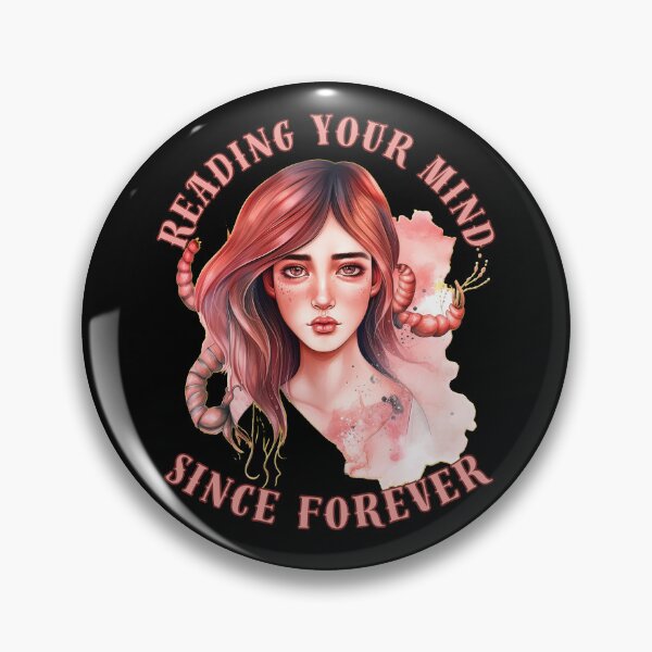 Item preview, Reading Your Mind Since Forever. scorpio zodiac sign designed and sold by ZodiacWonders.