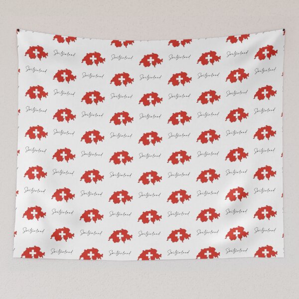 Item preview, Switzerland Country Map and Flag Bern Europe designed and sold by dk-design85.