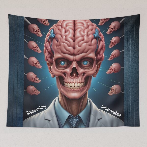 Item preview, Systemic Brainwashing And Indoctrination AI Concept Art by Xzendor7 designed and sold by Xzendor7 Digital Art Creations.