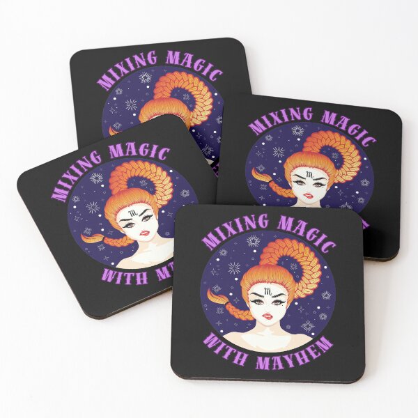 Item preview, Mixing Magic With Mayhem. scorpio horoscope designed and sold by ZodiacWonders.