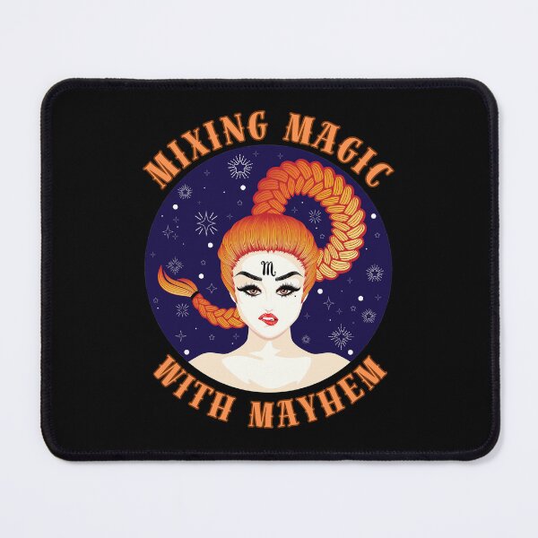 Item preview, Mixing Magic With Mayhem. scorpio sayings designed and sold by ZodiacWonders.