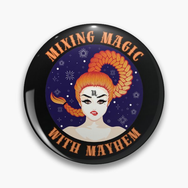 Item preview, Mixing Magic With Mayhem. scorpio sayings designed and sold by ZodiacWonders.
