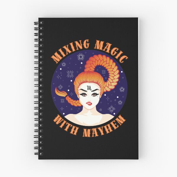 Item preview, Mixing Magic With Mayhem. scorpio sayings designed and sold by ZodiacWonders.