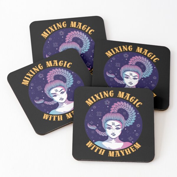 Item preview, Mezclando magia con caos. temporada de escorpio designed and sold by ZodiacWonders.