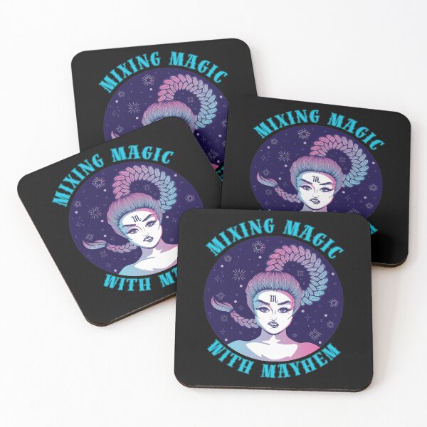 Item preview, Mixing Magic With Mayhem. scorpio traits, designed and sold by ZodiacWonders.