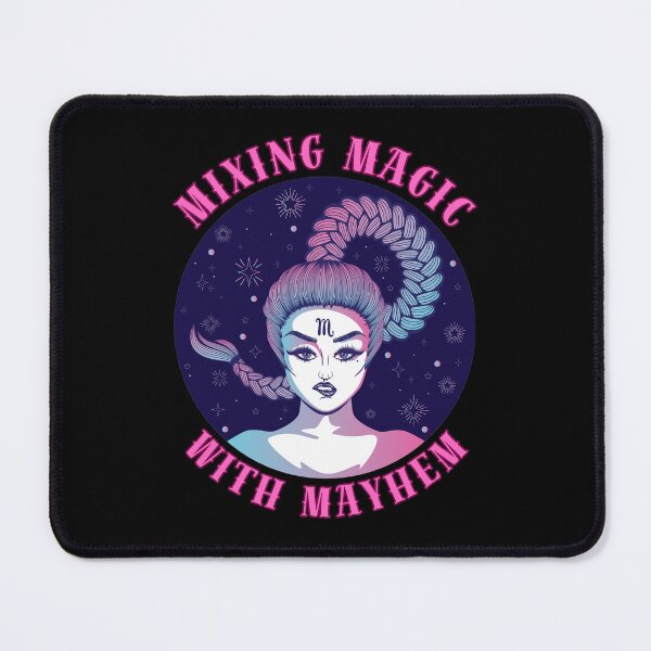 Item preview, Mixing Magic With Mayhem. scorpio funny designed and sold by ZodiacWonders.
