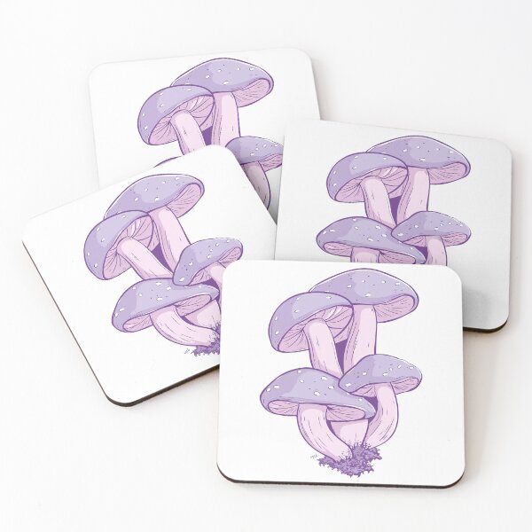 Aperçu de l'œuvre Champignons roses et violets créée et vendue par TheRealmWithin.