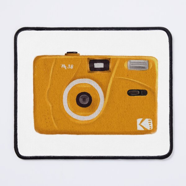 Item preview, Kodak m38  retro yellow camera  designed and sold by GoshaDraws.