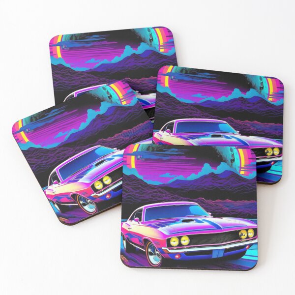 Item preview, Arte trippy del clásico Camaro Muscle Car designed and sold by TheDarkWardrobe.