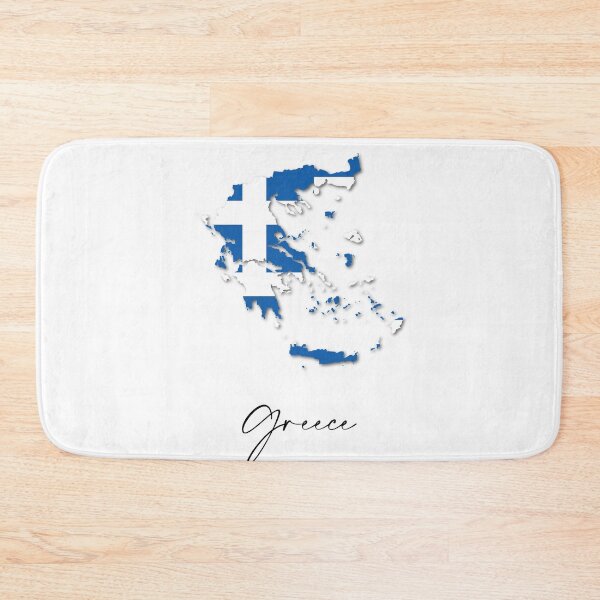 Item preview, Greece Country Map and Flag Athens Europe designed and sold by dk-design85.