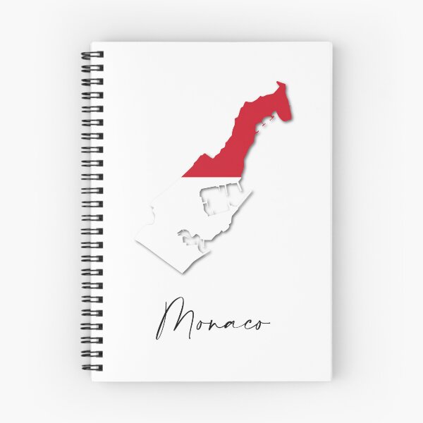 Item preview, Monaco Country Map and Flag Monte Carlo Europe designed and sold by dk-design85.
