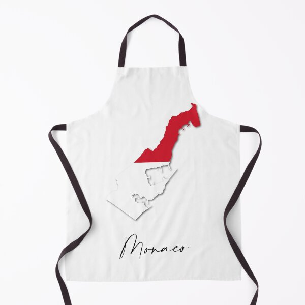 Item preview, Monaco Country Map and Flag Monte Carlo Europe designed and sold by dk-design85.
