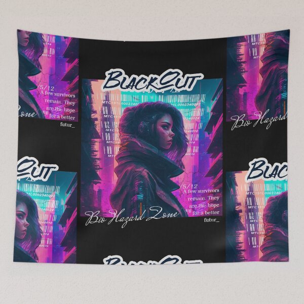 Item preview, Cyberpunk Girl Survivor designed and sold by Mlaniel.