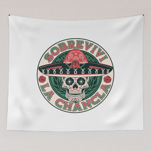 Item preview, I Survived La Chancla Funny Spanish Saying Sobrevivi La Chancla Graphic  designed and sold by Bad Kitty Designz.