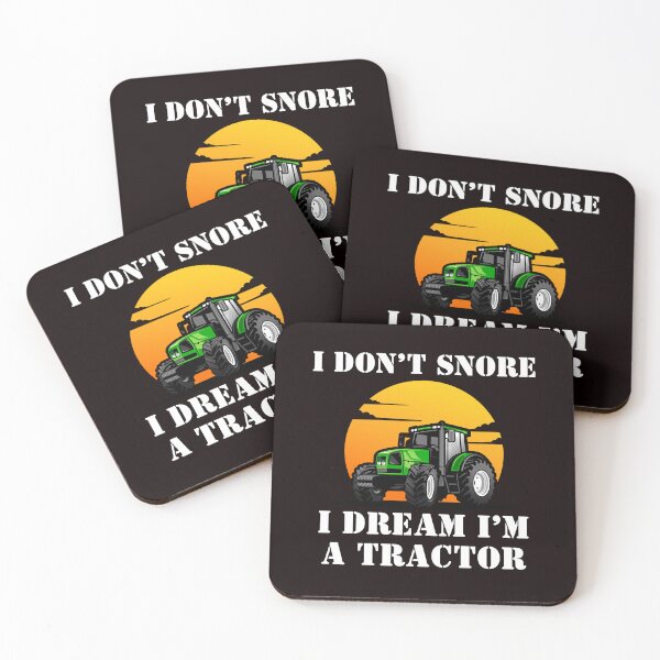 Item preview, I Don't Snore I Dream I'm A Tractor Funny Snoring Dreaming designed and sold by MagicSD Designs.