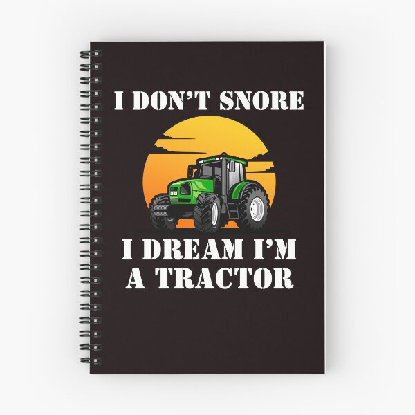Item preview, I Don't Snore I Dream I'm A Tractor Funny Snoring Dreaming designed and sold by MagicSD Designs.
