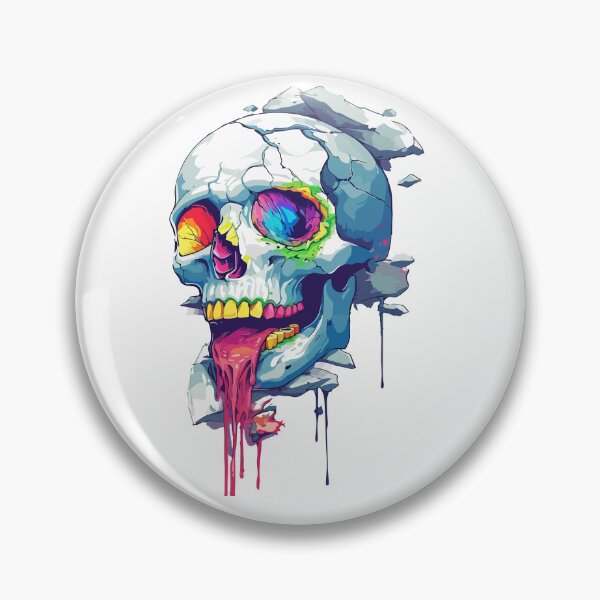 Item preview, Stone skull designed and sold by TheRealmWithin.