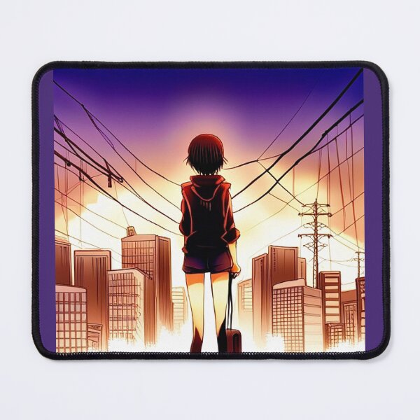 Item preview, Lain under power lines designed and sold by MerikuroCreates.