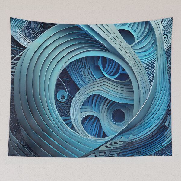 Item preview, Blue Randomness  designed and sold by Dan Farsaci.