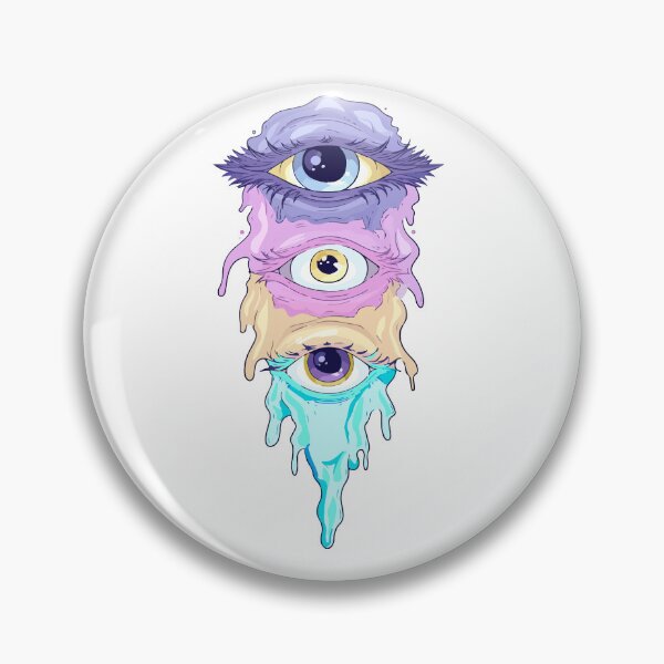 Item preview, Three eyes in pastel colours designed and sold by TheRealmWithin.