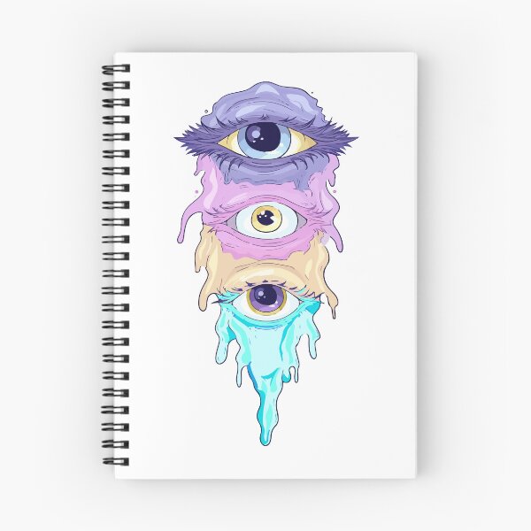 Item preview, Three eyes in pastel colours designed and sold by TheRealmWithin.