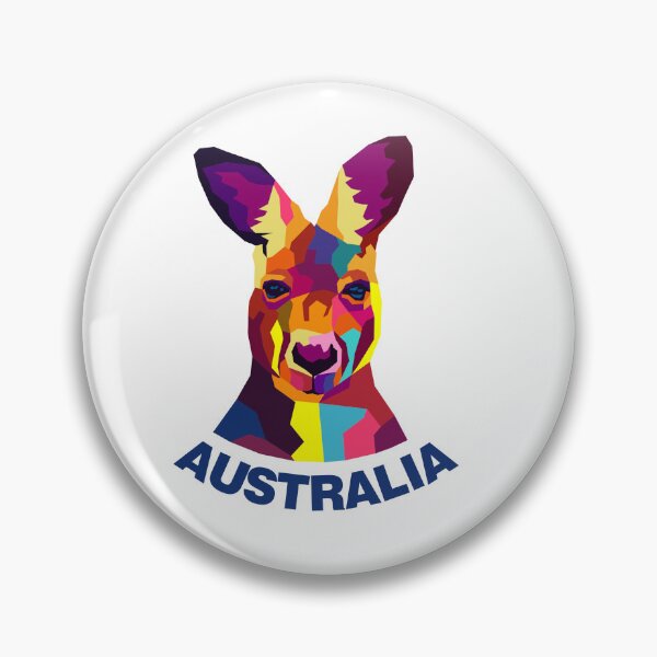 Item preview, Kangaroo Australia pop art designed and sold by Maxwarni.