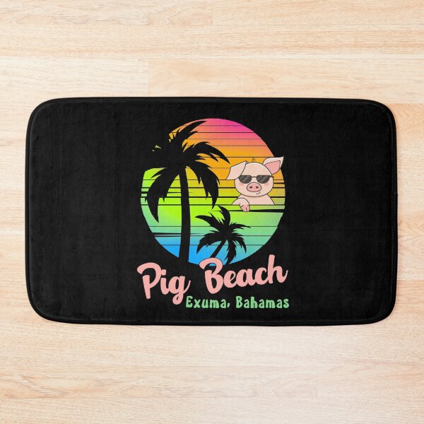 Item preview, Piggy Bliss: Discover the Magic of Pig Beach in Exuma, Bahamas! Your Ultimate Bahamas Tropical Bucket List Escape! designed and sold by Sun Sand & Sea Art.
