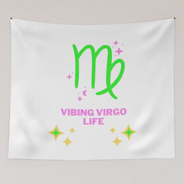 Item preview, Vibing Virgo Life - Pink And Green designed and sold by MadeByJadex.